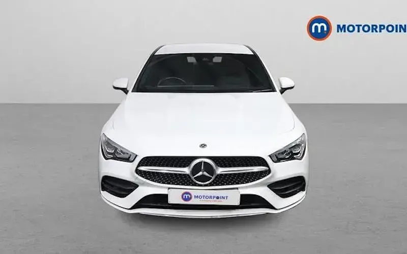 Used Mercedes CLA250e AMG Line Premium 218 HP (160 kW) 2021 White Sedan
