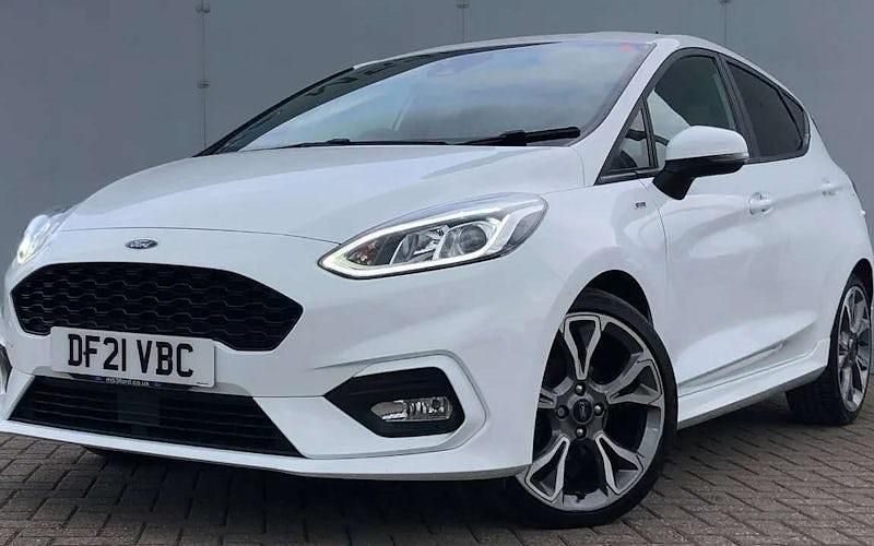 White Used 2021 Ford Fiesta ST-Line X Hatchback | £13,995 (Fair price) - Image 1/4