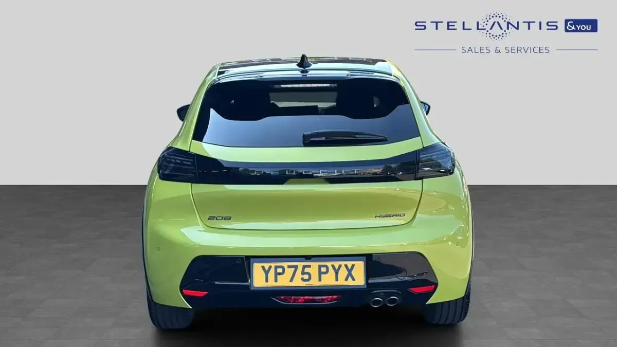 Used Peugeot 208 GT 143 HP (105 kW) 2025 Yellow Hatchback