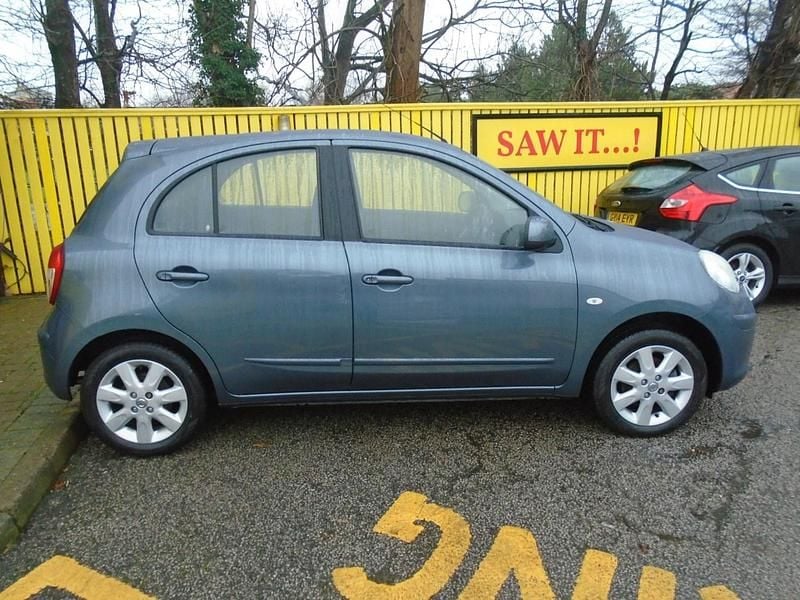 Used Nissan Micra Acenta 80 HP (58 kW) 2012 Grey Hatchback