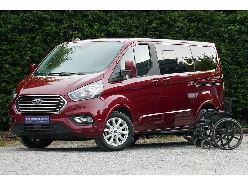 Red Used 2019 Ford Tourneo Custom Titanium Van | £17,995 - Image 1/4