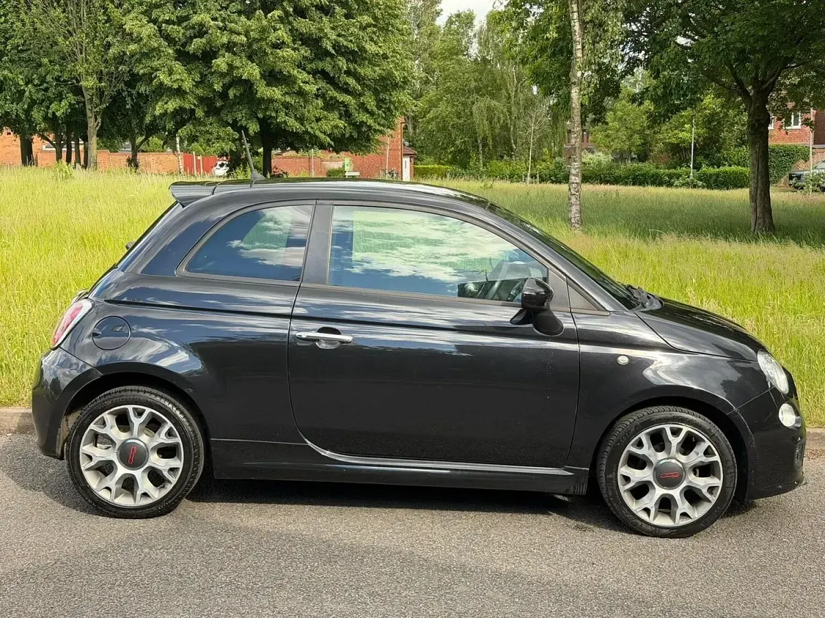 Used Fiat 500 S 2014 Black Hatchback