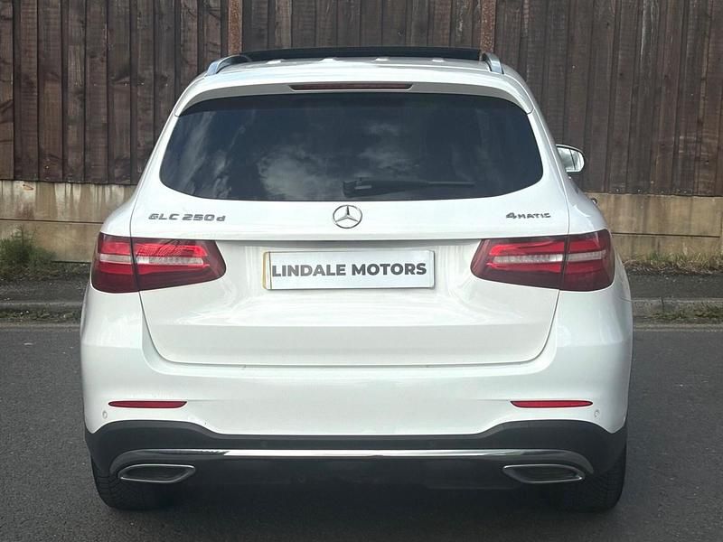 Used Mercedes GLC250 AMG line 2018 White Estate