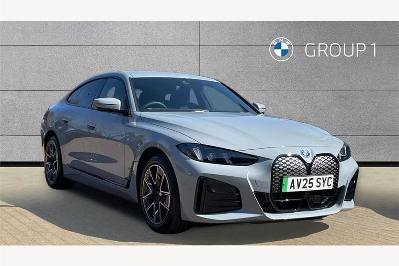 Grey Used 2025 BMW i4 M Sport Sedan | £41,995 (Fair price) - Image 1/4