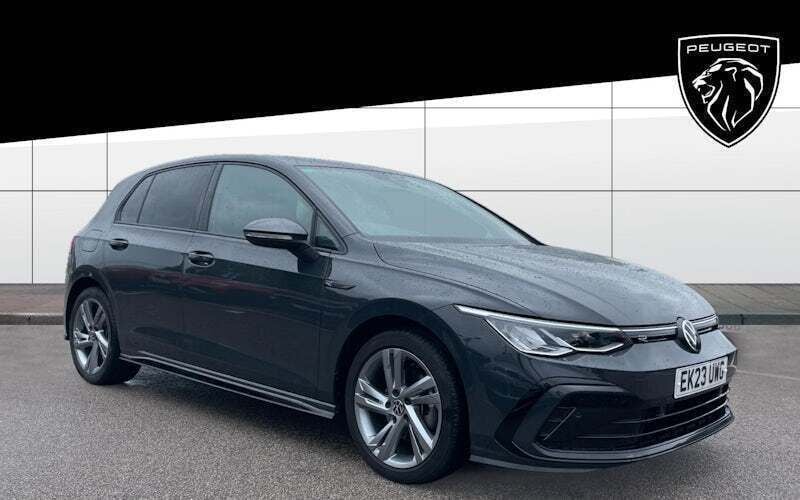 Grey Used 2023 VW Golf VIII R-line Hatchback | £22,346 (A bit pricey) - Image 1/4