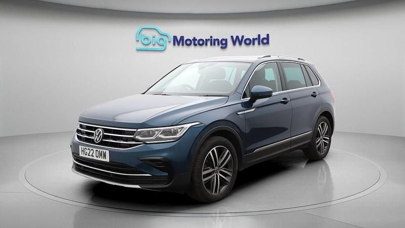 Used VW Tiguan Elegance 150 HP (110 kW) 2022 Blue SUV