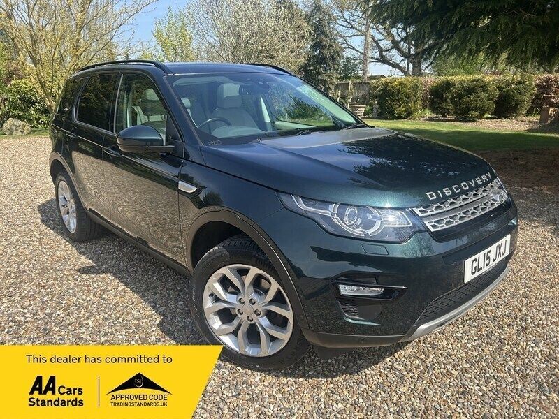 Green Used 2015 Land Rover Discovery Sport HSE SUV | £13,995 (Fair price) - Image 1/3