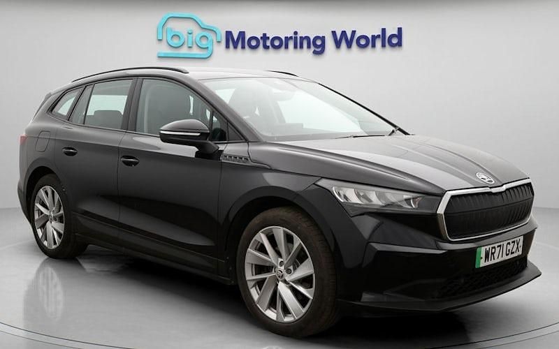 Used Skoda Enyaq iV ecoSuite 150 kW (204 HP) 2021 Black SUV