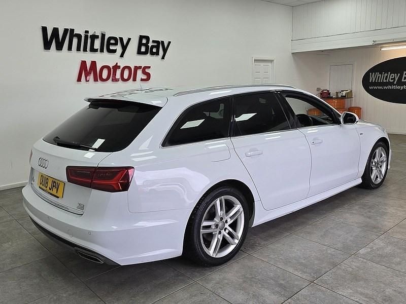 Used Audi A6 S-Line 190 HP (139 kW) 2018 White Estate