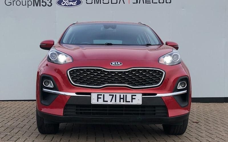 Used Kia Sportage 132 HP (97 kW) 2021 Red SUV