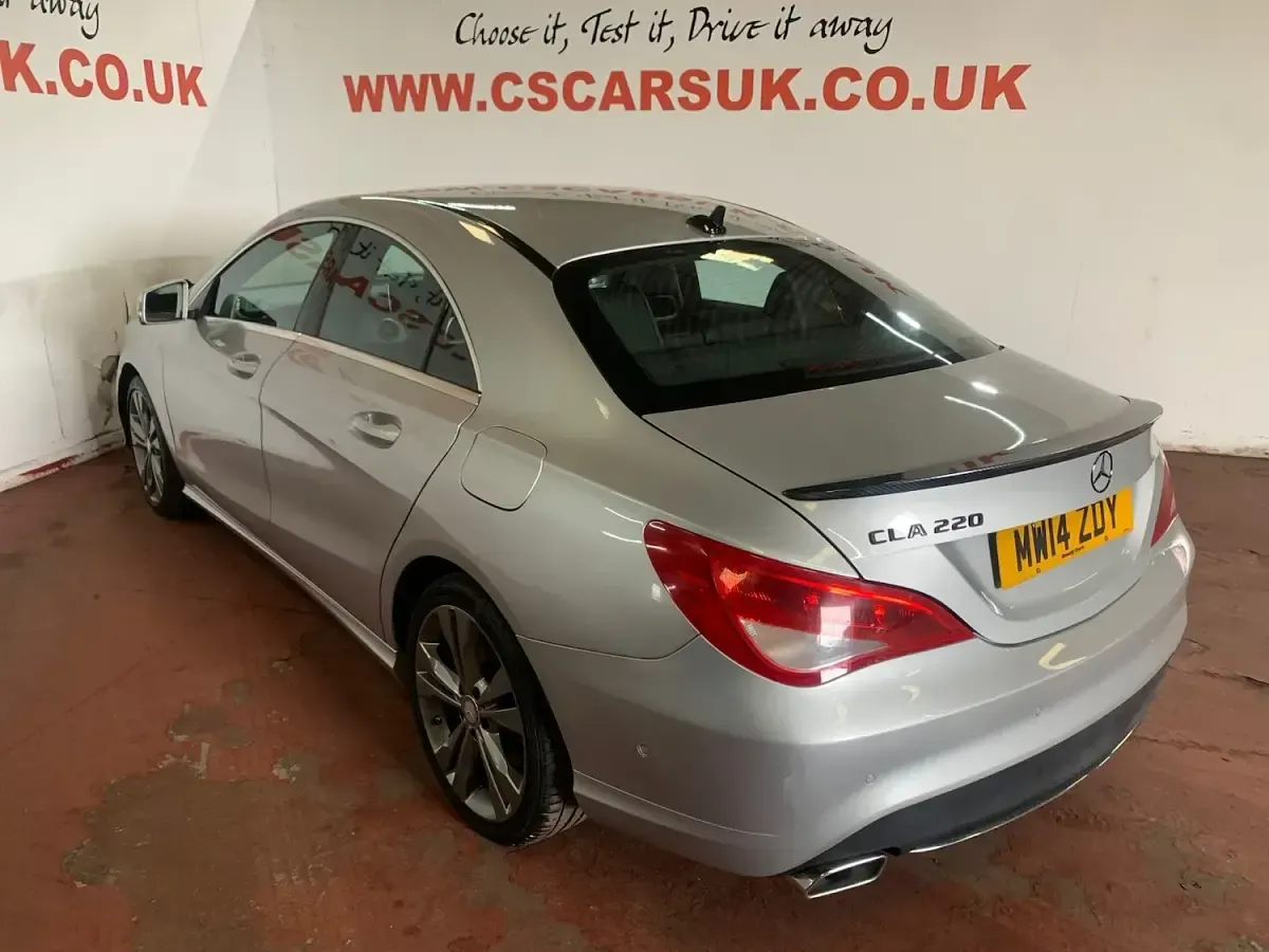 Used Mercedes CLA220 2014 Silver Sedan