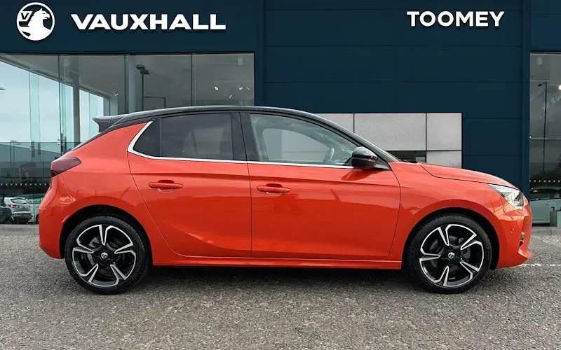 Used Vauxhall Corsa Ultimate 131 HP (96 kW) 2022 Orange Hatchback