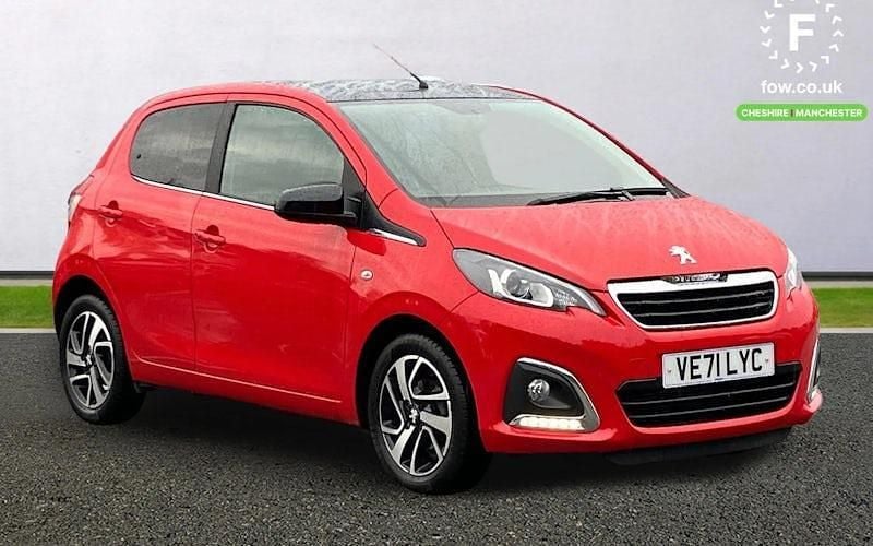 Red Used 2022 Peugeot 108 Allure Hatchback | £9,899 (Fair price) - Image 1/4