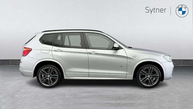 Used BMW X3 M Sport 187 HP (137 kW) 2015 Silver SUV