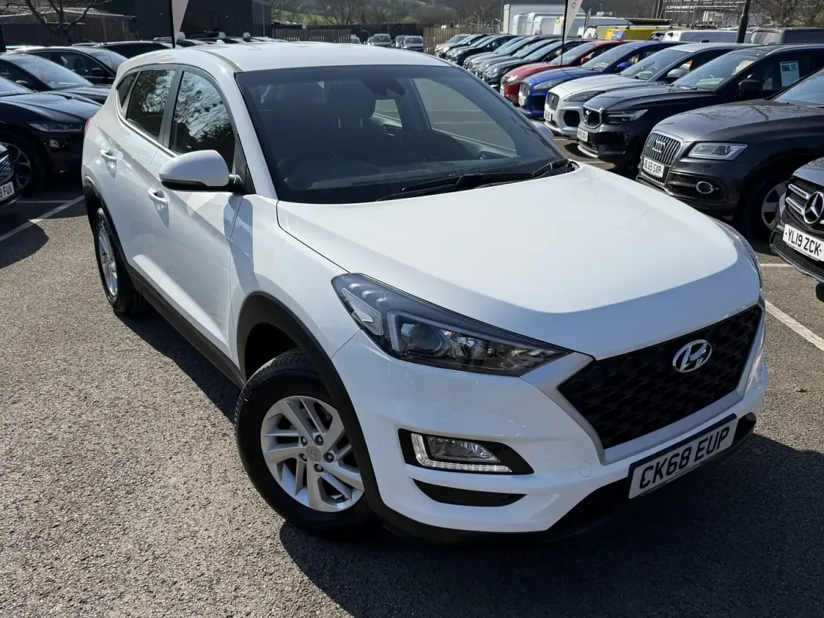 Używany Hyundai Tucson 177 KM (130 kW) 2018 Biały SUV