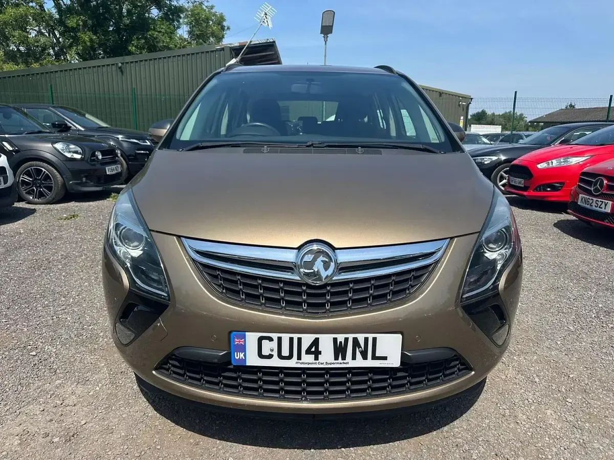 Used Vauxhall Zafira Tourer 2014 Brown MPV