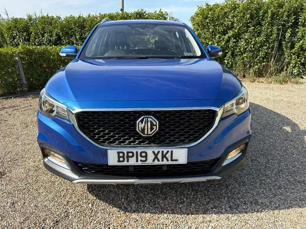 Used MG ZS Exclusive 106 HP (77 kW) 2019 Blue SUV