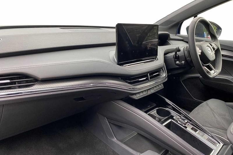 Used Skoda Enyaq iV SportlinePlus 210 kW (286 HP) 2025 Blue SUV