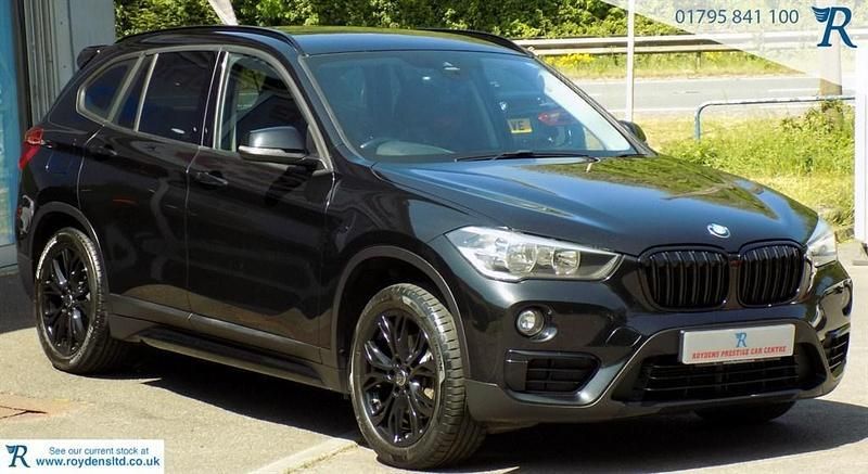 Black Used 2018 BMW X1 Sport Line SUV | £11,490 (Fair price) - Image 1/2