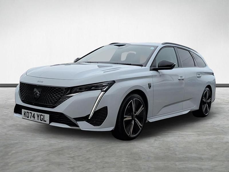 Used Peugeot 308 SW GT 134 HP (98 kW) 2025 White Estate