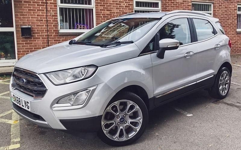 Used Ford Ecosport Titanium 101 HP (74 kW) 2018 Silver SUV