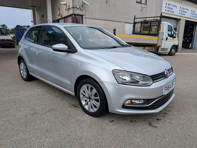 Silver Used 2015 VW Polo SE Hatchback | £7,495 (A bit pricey) - Image 1/4