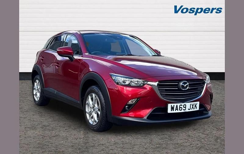 Begagnad Mazda CX-3 121 HK (88 kW) 2019 Röd SUV