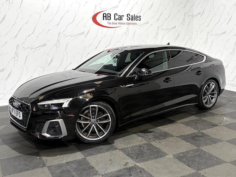 Used Audi A5 Sportback S-Line 163 HP (119 kW) 2021 Black Hatchback
