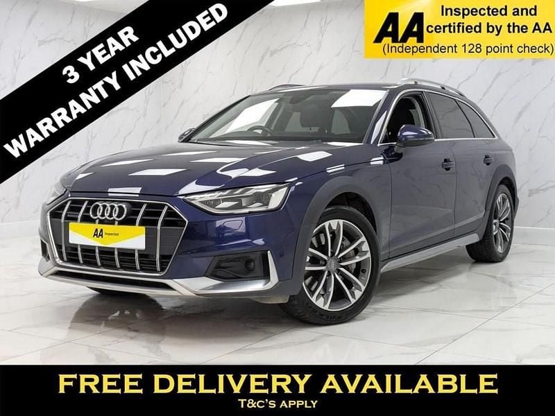 Blue Used 2020 Audi A4 Allroad Sport Estate | £19,895 (Fair price) - Image 1/2