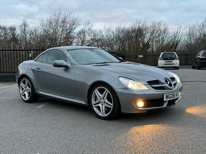 Used Mercedes SLK350 300 HP (220 kW) 2008 Silver Cabriolet
