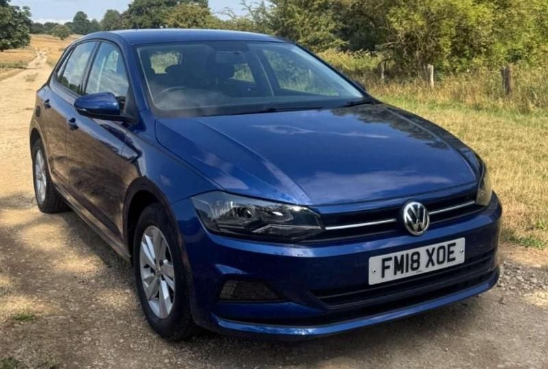 Blue Used 2018 VW Polo SE Hatchback | £11,495 (Fair price) - Image 1/4
