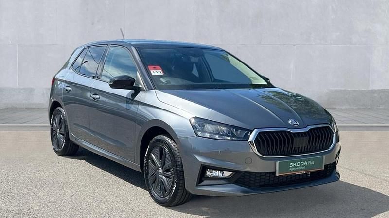 Graphite grey metallic black magic pearl effect Used 2025 Skoda Fabia Design Edition Hatchback | £20,990 (Fair price) - Image 1/4