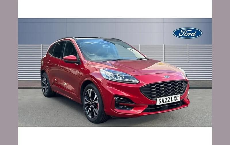 Red Used 2022 Ford Kuga ST-Line X SUV | £19,250 (Fair price) - Image 1/4