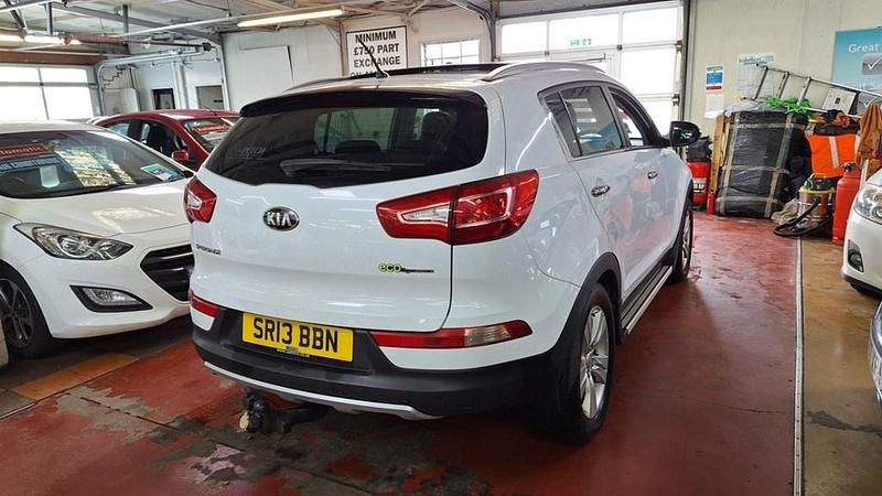 Used Kia Sportage 115 HP (84 kW) 2013 White SUV
