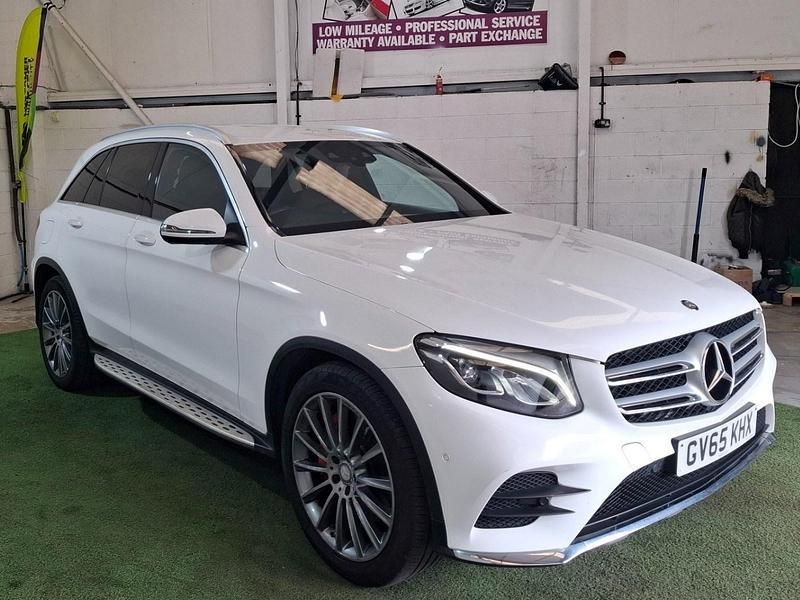 White Used 2016 Mercedes GLC220 AMG line Estate | £12,995 (Super price) - Image 1/4