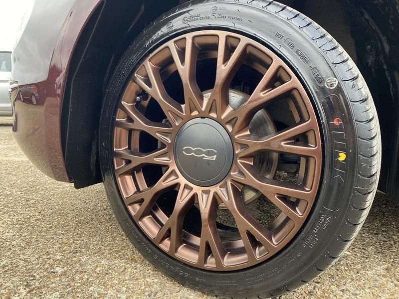 Used Fiat 500C Collezione 69 HP (50 kW) 2019 Grey Cabriolet