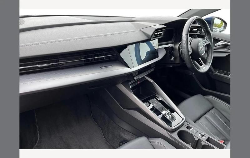 Used Audi A3 S-Line 150 HP (110 kW) 2023 Blue Sedan