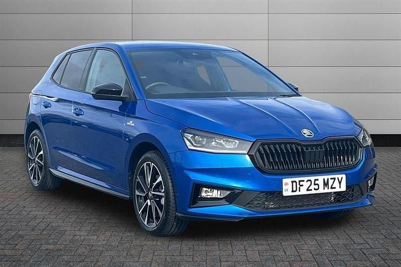 Used Skoda Fabia Monte Carlo 116 HP (85 kW) 2025 Blue Hatchback