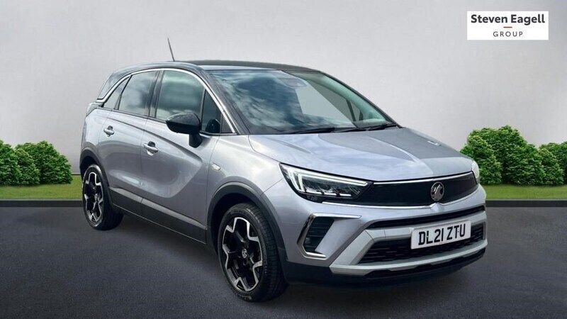 Grey Used 2021 Vauxhall Crossland Elite SUV | £10,526 (Fair price) - Image 1/4