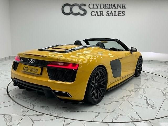 Used Audi R8 Spyder Advanced 540 HP (397 kW) 2018 Yellow Cabriolet