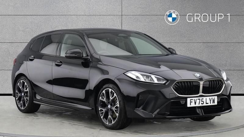 Used BMW 120 M Sport 168 HP (123 kW) 2025 Black sapphire metallic paint Hatchback