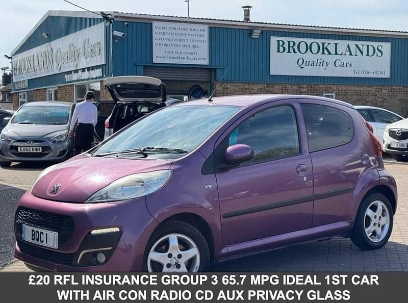 Purple Used 2012 Peugeot 107 Allure Hatchback | £2,795 (Expensive) - Image 1/4