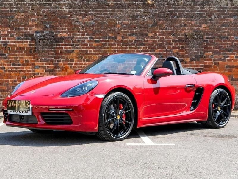 Red Used 2018 Porsche 718 Boxster Cabriolet | £47,995 (A bit pricey) - Image 1/3