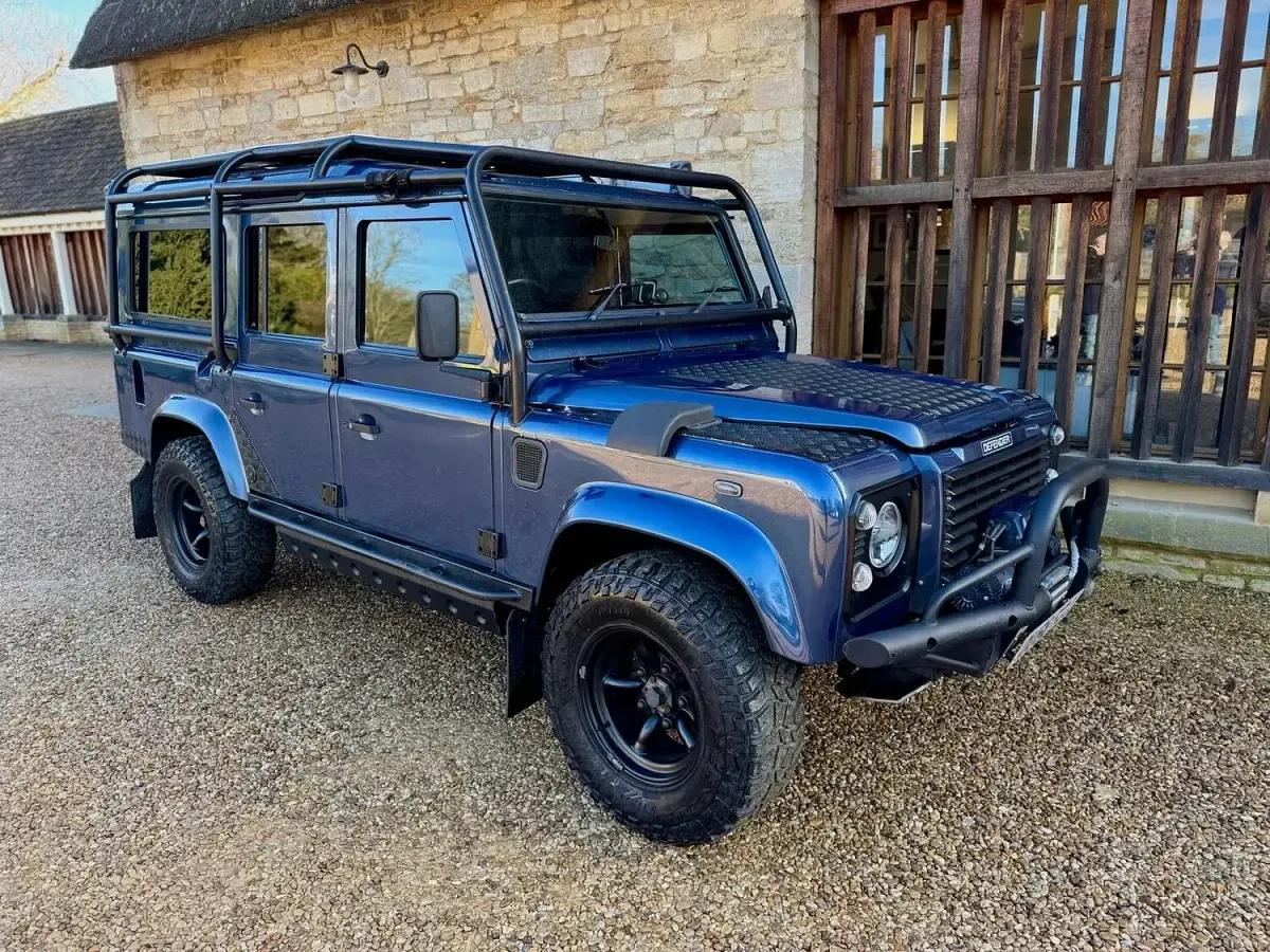Used Land Rover Defender 195 HP (143 kW) 2007 Blue