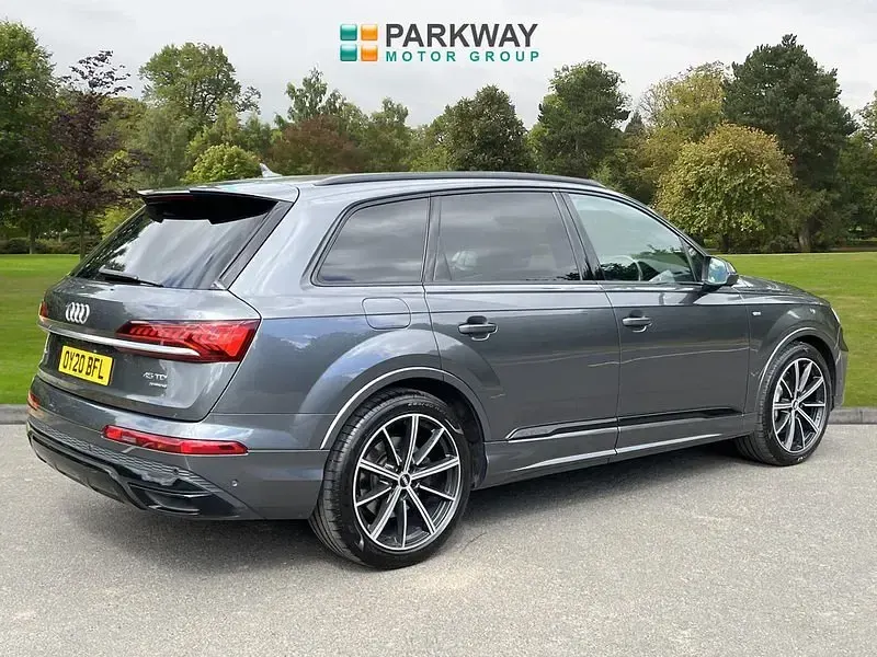 Used Audi Q7 Black Edition 2020 Grey SUV