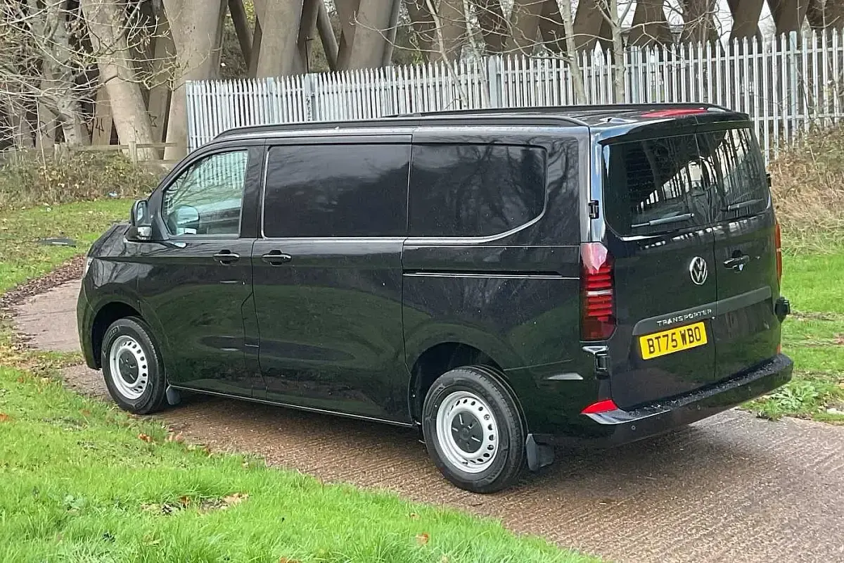 Used VW T7 2025 Black Van