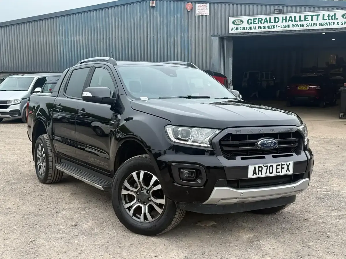 Used Ford Ranger Wildtrack 210 HP (154 kW) 2021 Black Pickup
