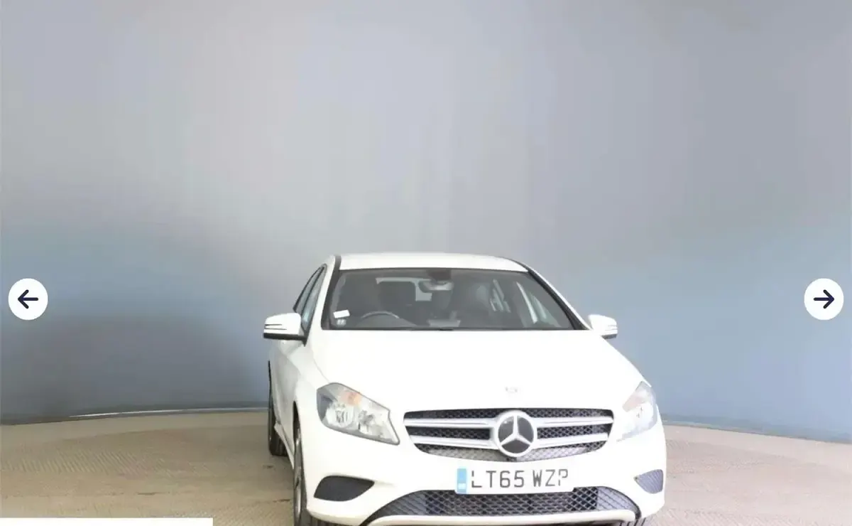 Used Mercedes A180 109 HP (80 kW) 2015 White Hatchback
