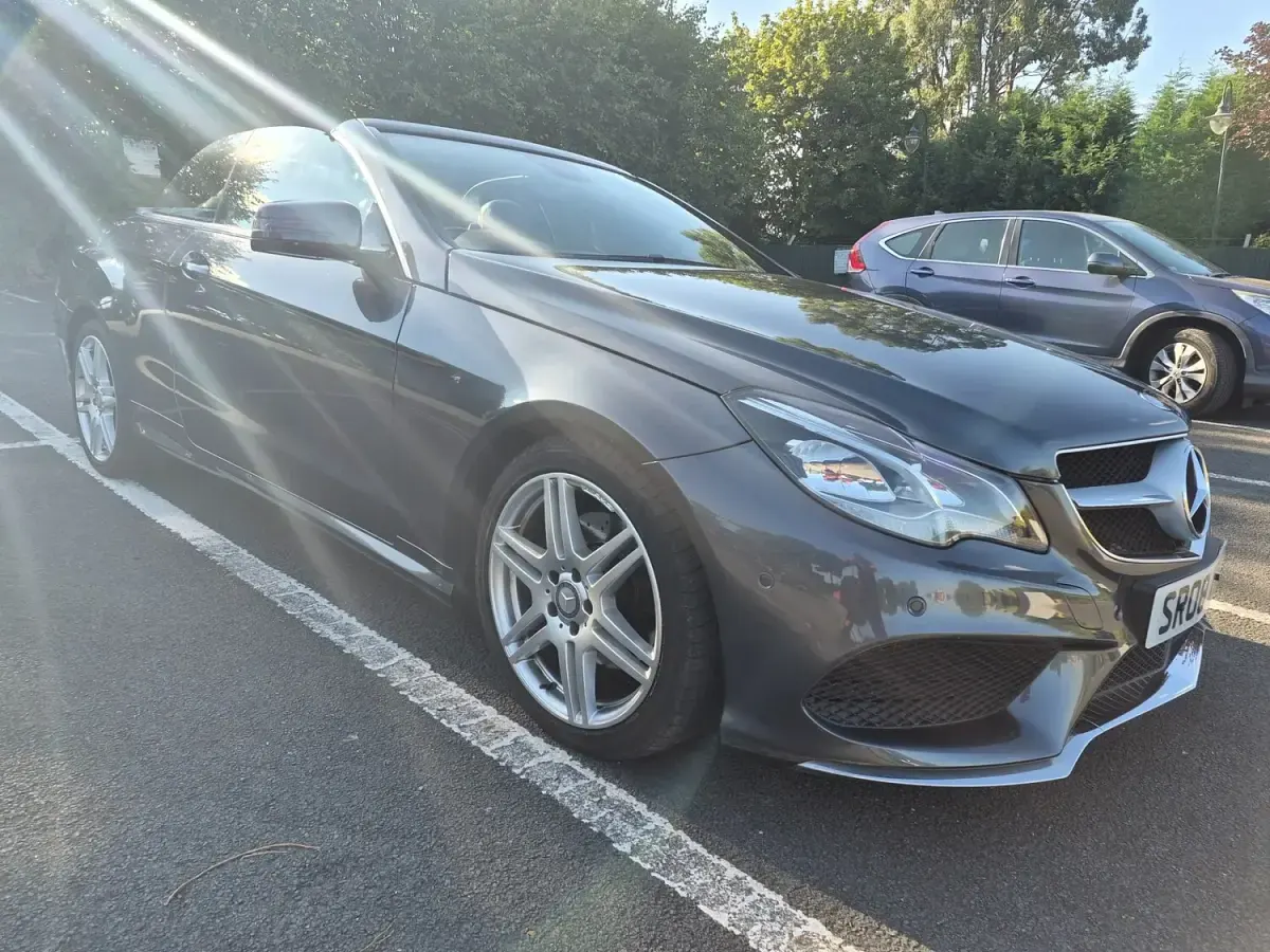 Used Mercedes E250 AMG 2014 Grey Cabriolet
