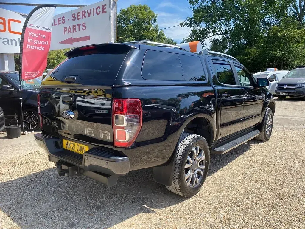 Used Ford Ranger Wildtrack 210 HP (154 kW) 2021 Black Pickup